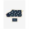 Deken LeMieux Toy Pony Lemon Print Donkerblauw-geel