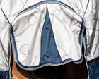 Deken QHP Turnout Collection 0gr Donkerblauw-beige