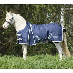 Deken QHP Turnout Falabella 200gr Donkerblauw