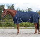 Deken QHP Turnout Luxe Fleece Donkerblauw