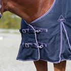 Deken QHP Turnout Luxe Fleece Donkerblauw