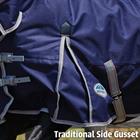 Deken WeatherBeeta ComFiTec Essential Combo Lite 0gr Donkerblauw-zilver