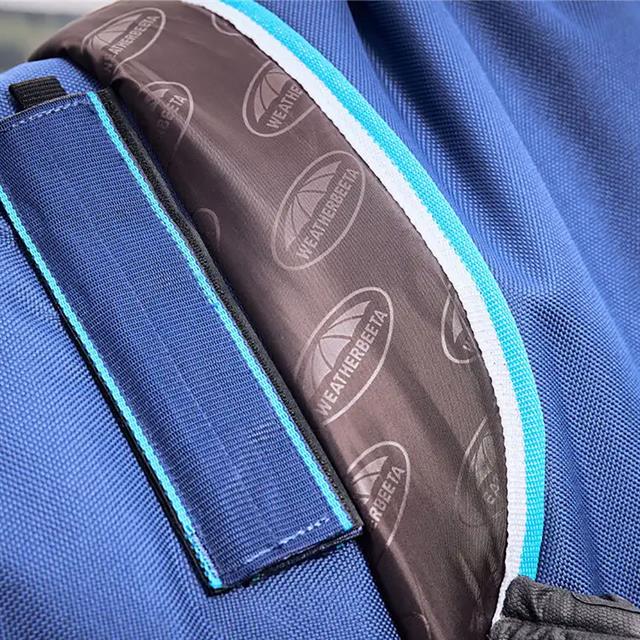 Deken WeatherBeeta ComFiTec Ultra Hardi 220gr Hals Blauw-middenblauw