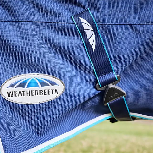 Deken WeatherBeeta ComFiTec Ultra Hardi 220gr Hals Blauw-middenblauw