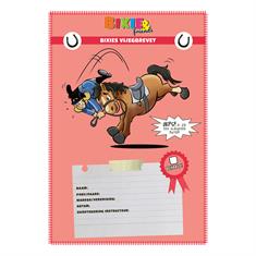 Diploma KNHS Bixie&Friends Bixies Vliegbrevet 