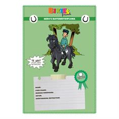 Diploma KNHS Bixie&Friends Hero's Buitenritdiploma 