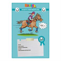 Diploma KNHS Bixie&Friends Rockets Eventingdiploma 