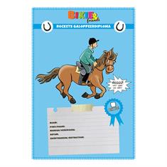 Diploma KNHS Bixie&Friends Rockets Galoppeerdiploma 