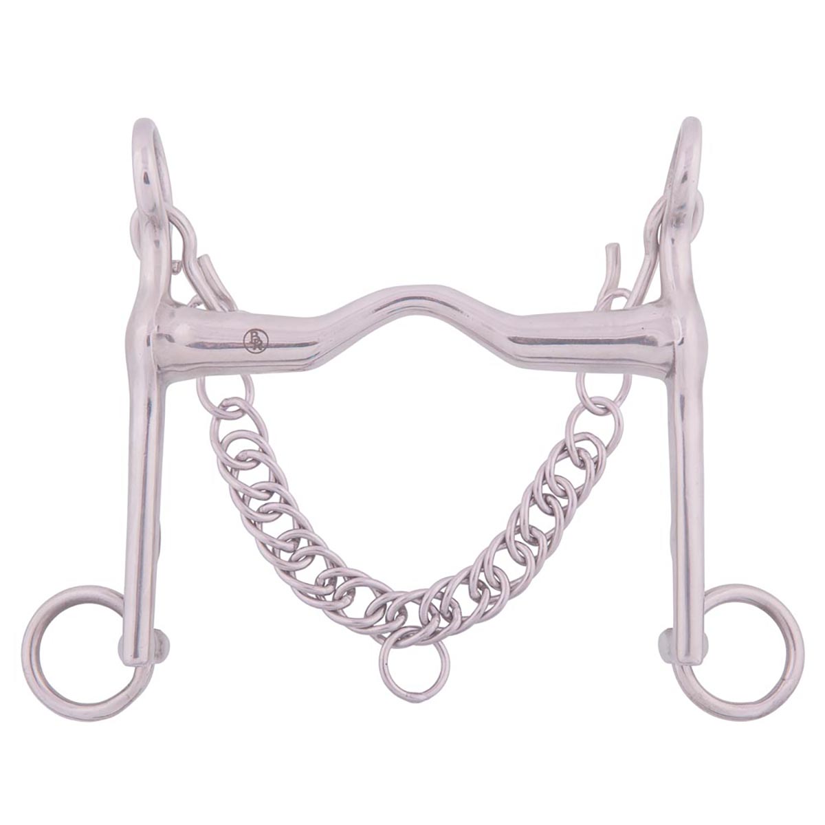 BR Dressuurstang 18 mm massief 12,5 RVS