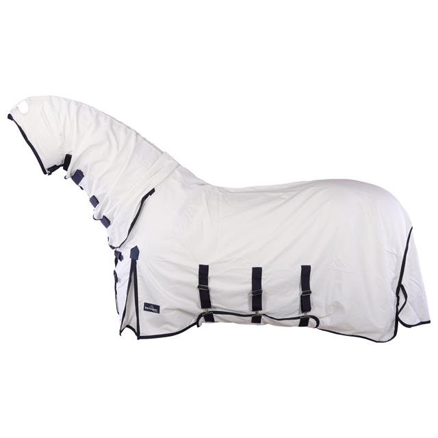 Eczeemdeken HORSEGEAR Sweet Itch Full Neck Wit