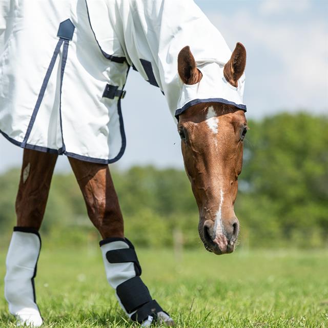 Eczeemdeken HORSEGEAR Sweet Itch Full Neck Wit