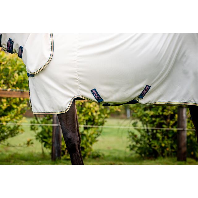 Eczeemdeken Horseware Amigo Ripstop Hoody Gebroken wit