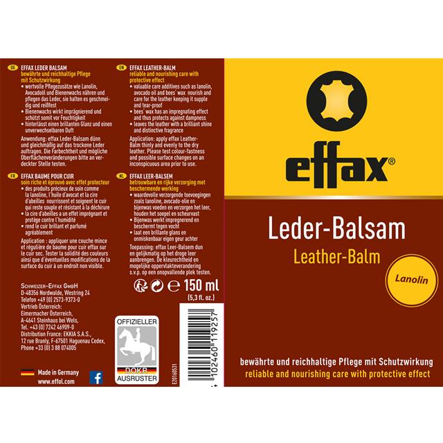 Effax Leer Balsem Blank