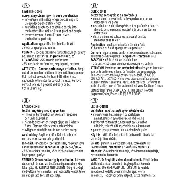 Effax Leer Combi Overige