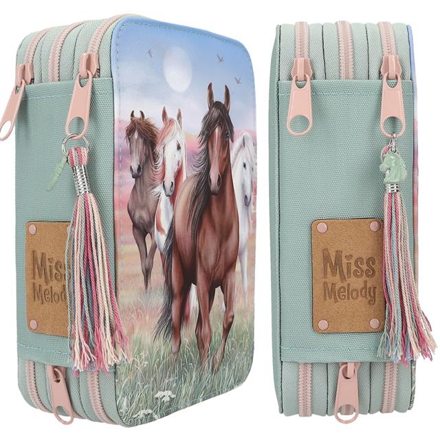 Etui Miss Melody Hoof Clatter 3-Vaks 