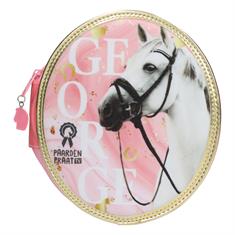 Etui PaardenpraatTV Gevuld George 3-vaks Roze