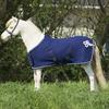 Fleecedeken QHP Ornament Falabella Donkerblauw-zilver