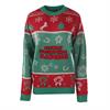 Foute Kersttrui PaardenpraatTV Multicolor