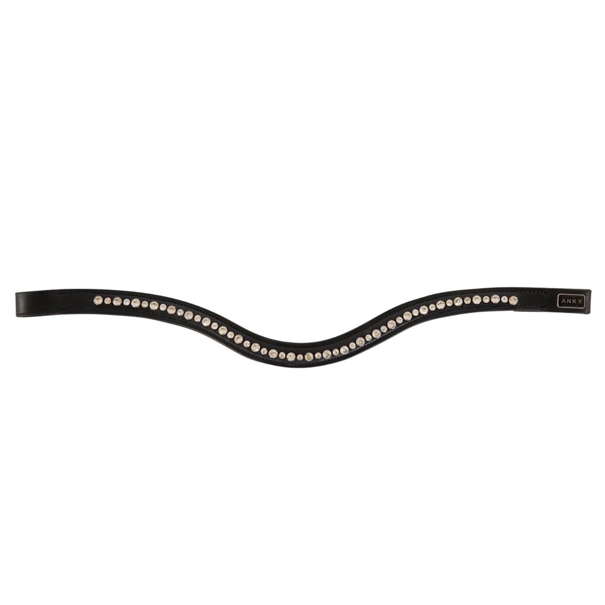 Frontriem Anky Rivet Ath19005 Zwart, PAARD in zwart