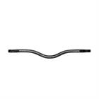 Frontriem Dy'on Silver Clincher V-Shaped Us Hunter Zwart