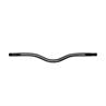 Frontriem Dy'on Silver Clincher V-Shaped Us Hunter Zwart