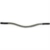 Frontriem Epplejeck Shiny Pearl Black strass