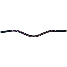 Frontriem Horka Colori Black Zwart-mix
