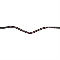 Frontriem Horka Colori Brown Bruin-mix