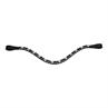 Frontriem HORSEGEAR HGSalerno Zwart-donkerrood
