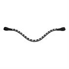 Frontriem HORSEGEAR HGSalerno Zwart-zilver