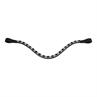 Frontriem HORSEGEAR HGSalerno Zwart-zilver