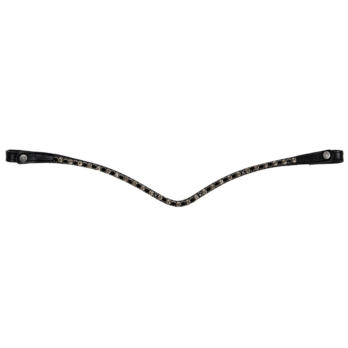 Frontriem Montar Fair Black-black, PONY in black/black