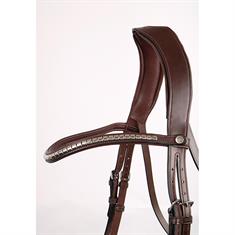 Frontriem Montar Silver Clinchers Bruin-zilver