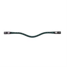 Frontriem QHP Eldorado Zwart-groen
