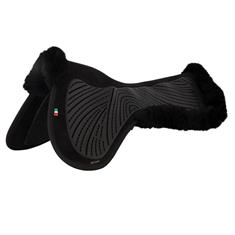 Gelpad BR Soft Gel Schapenvacht Zwart-zwart
