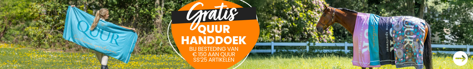 Gratis QUUR handdoek