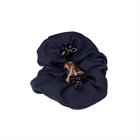 Haarelastiek LeMieux Met Crystal Haarnet Donkerblauw-beige