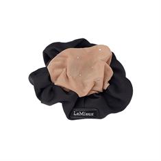 Haarelastiek LeMieux Met Crystal Haarnet Zwart-beige