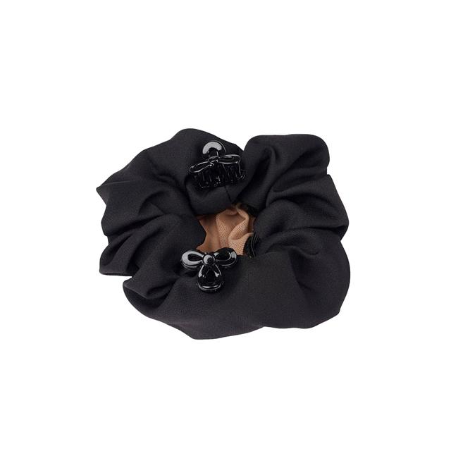 Haarelastiek LeMieux Met Crystal Haarnet Zwart-beige