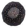 Haarnetje QHP Rhinestone Black-brown