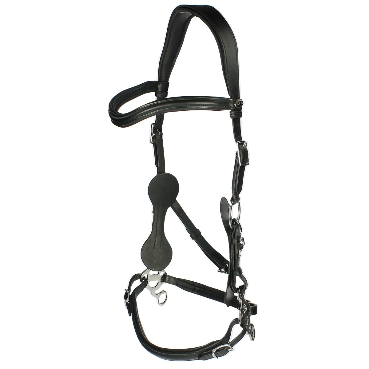 Hackamore Hoofdstel F.r.a. Calli Zwart, PAARD in zwart