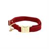 Halsband Kentucky Corduroy Rood