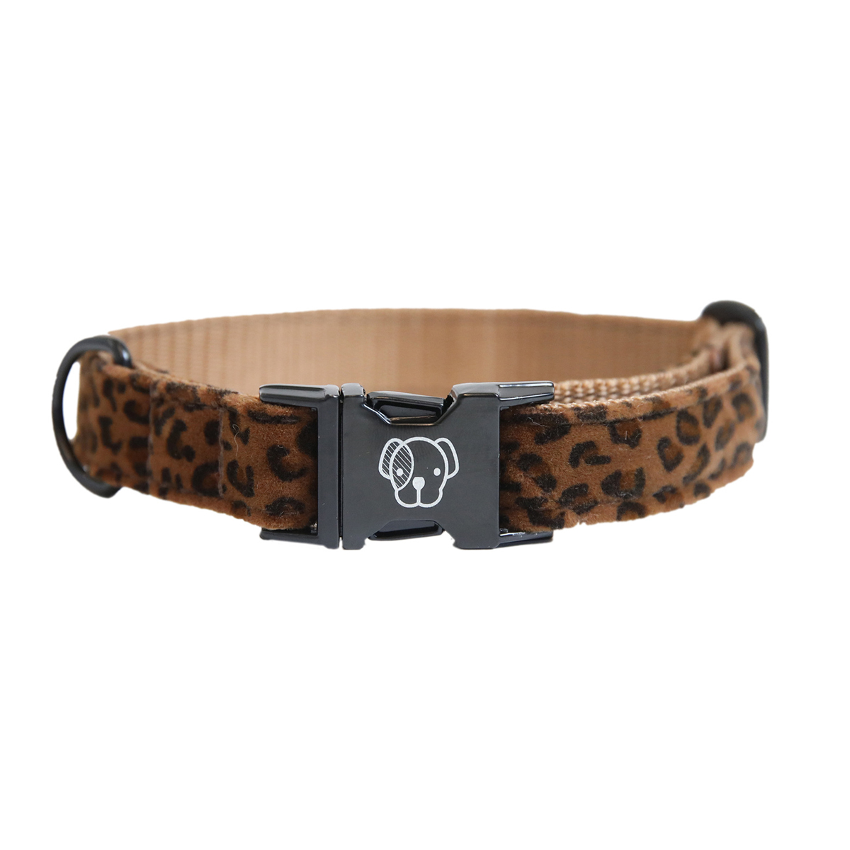 Halsband Kentucky Hond Leopard, XS in bruin