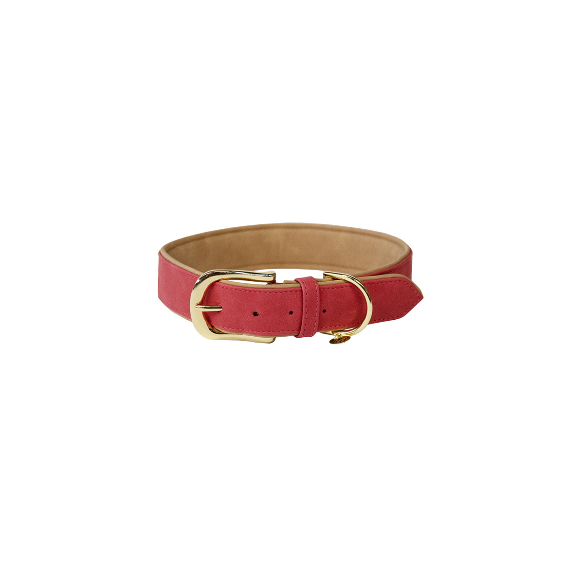 Kentucky Dogwear | Hondenhalsband | Vegan Leer Rood XL/71CM