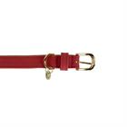 Halsband Kentucky Vegan Leather Lichtrood