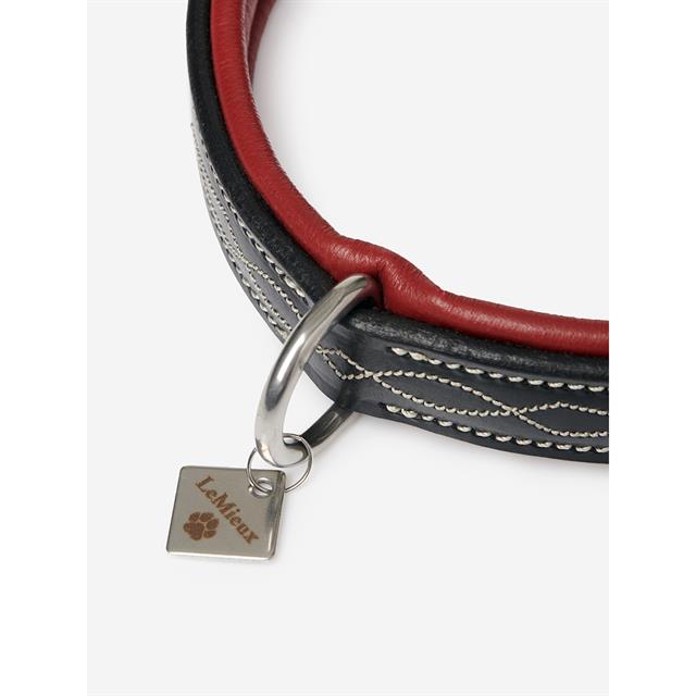Halsband LeMieux Windsor Zwart-donkerrood