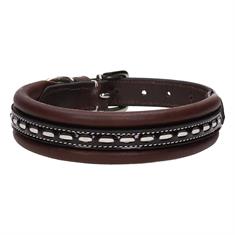Halsband Pénélope Hond Donkerbruin