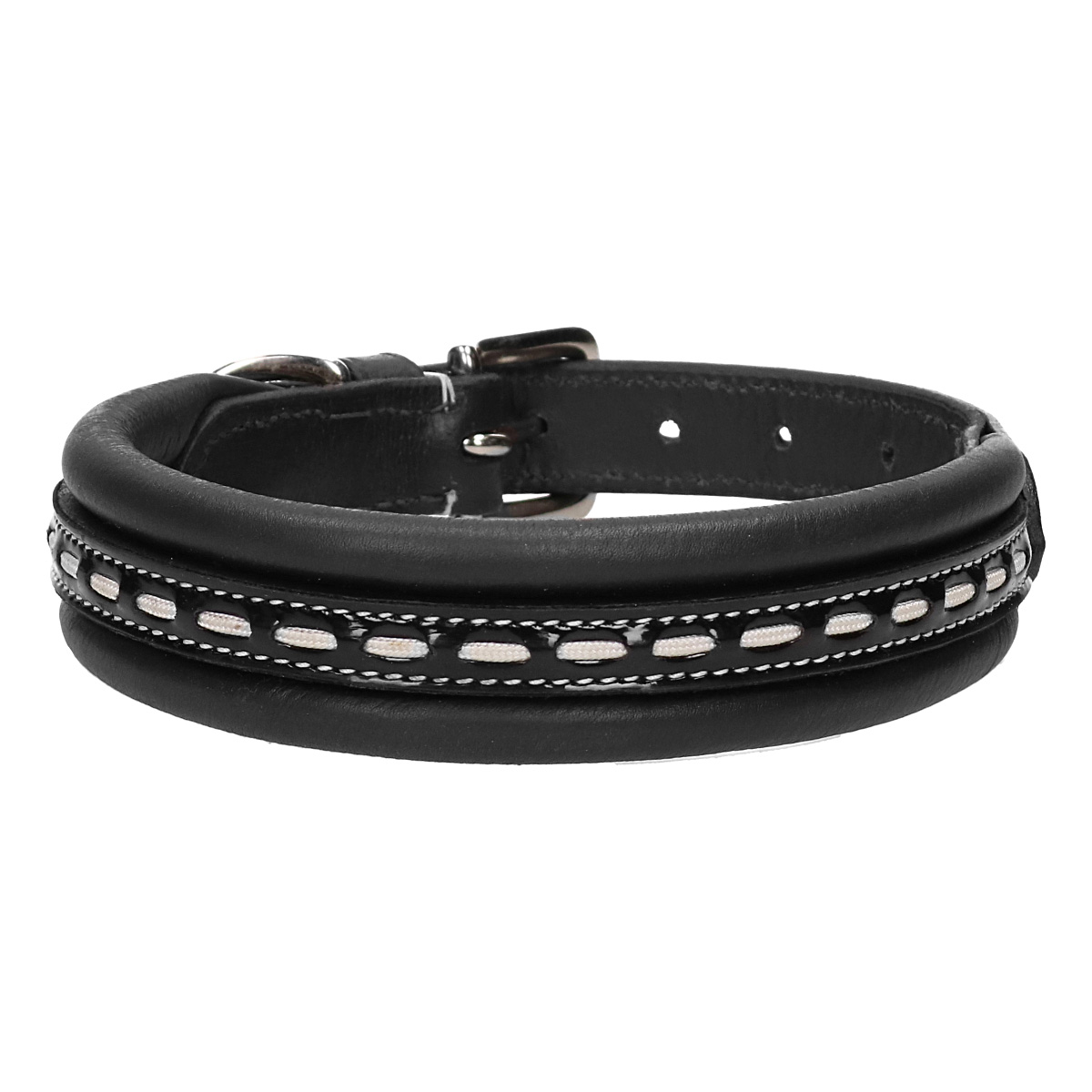 Halsband Pénélope Hond Zwart, 60 cm in zwart
