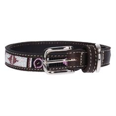 Halsband Pénélope Pearl Hond Roze