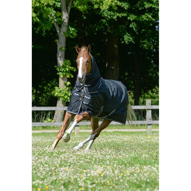 Halsstuk Bucas Trotting Combi Neck Zwart-wit